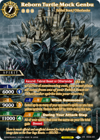 Reborn Turtle Mock Genbu