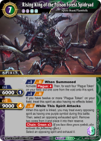 Rising King of the Poison Forest Spidryad