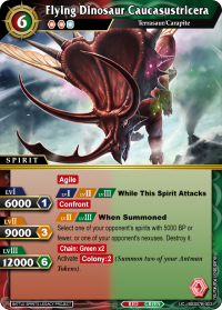 Flying Dinosaur Caucasustricera