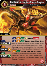 Dioflame, Servant of Trident Dragon