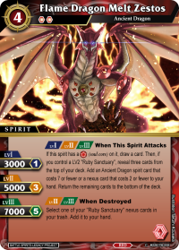 Flame Dragon Melt Zestos