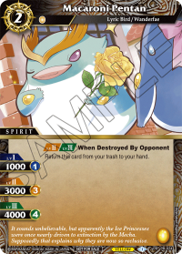 Macaroni Pentan