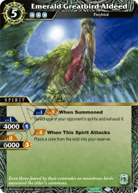 Emerald Greatbird Aldeed