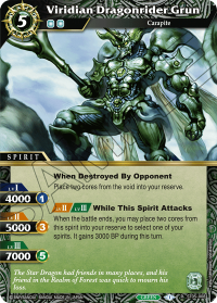 Viridian Dragonrider Grun
